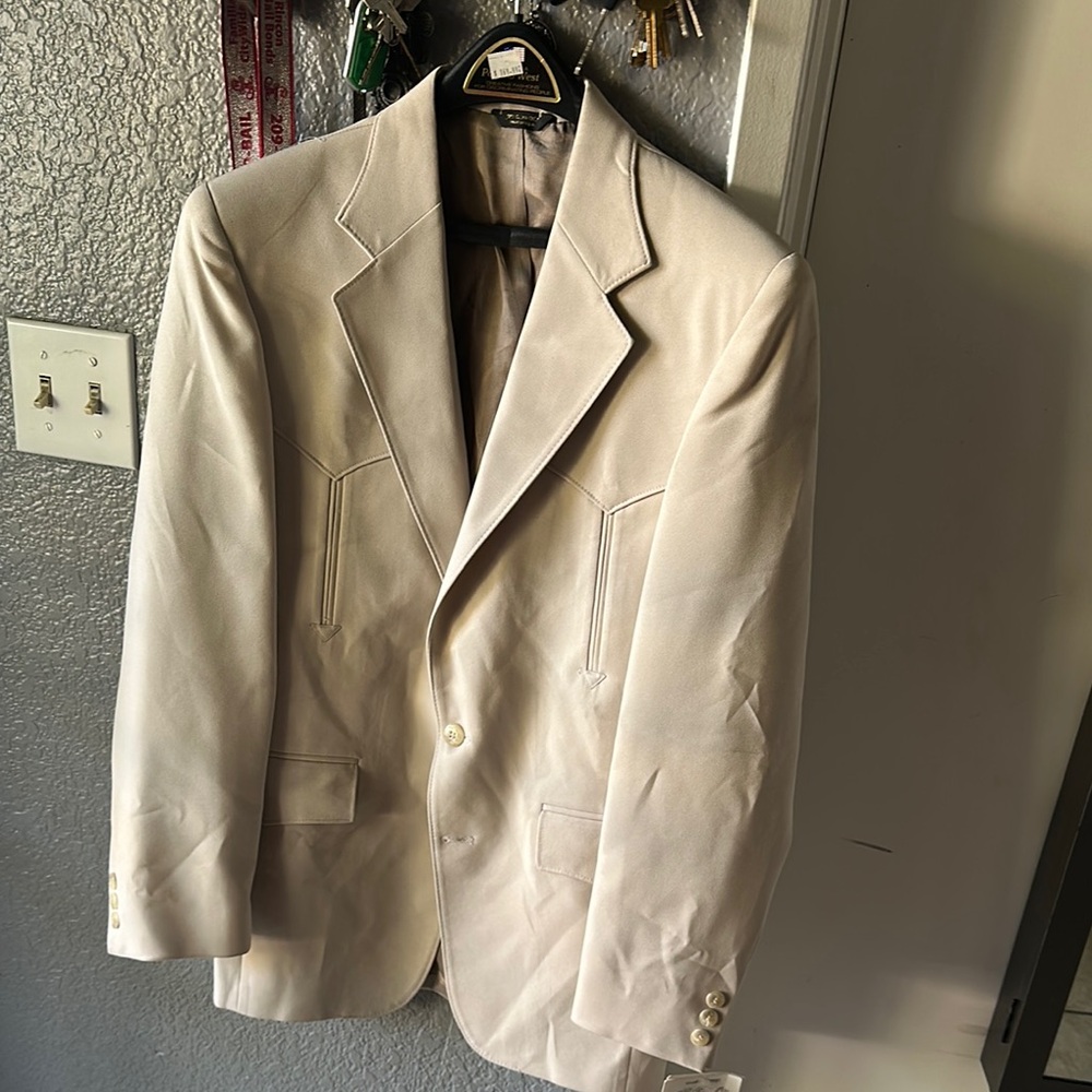 Men's Cream Blazer